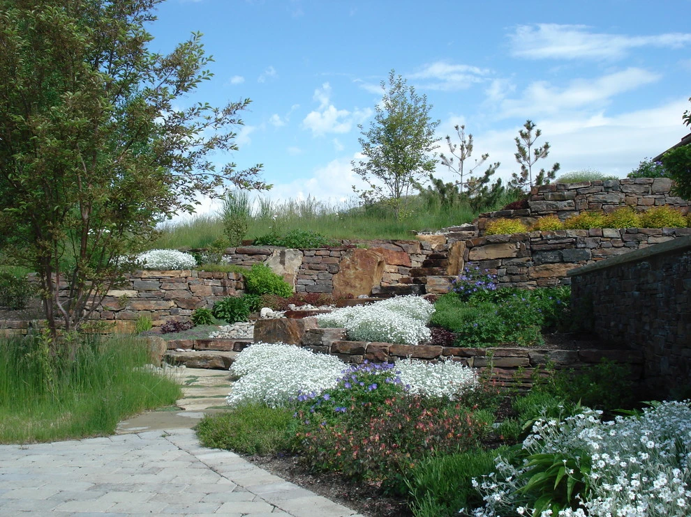 Sun Valley | Natural Stone Mountain Landscape by Terry T. King Landscape Architecture - Photo 23