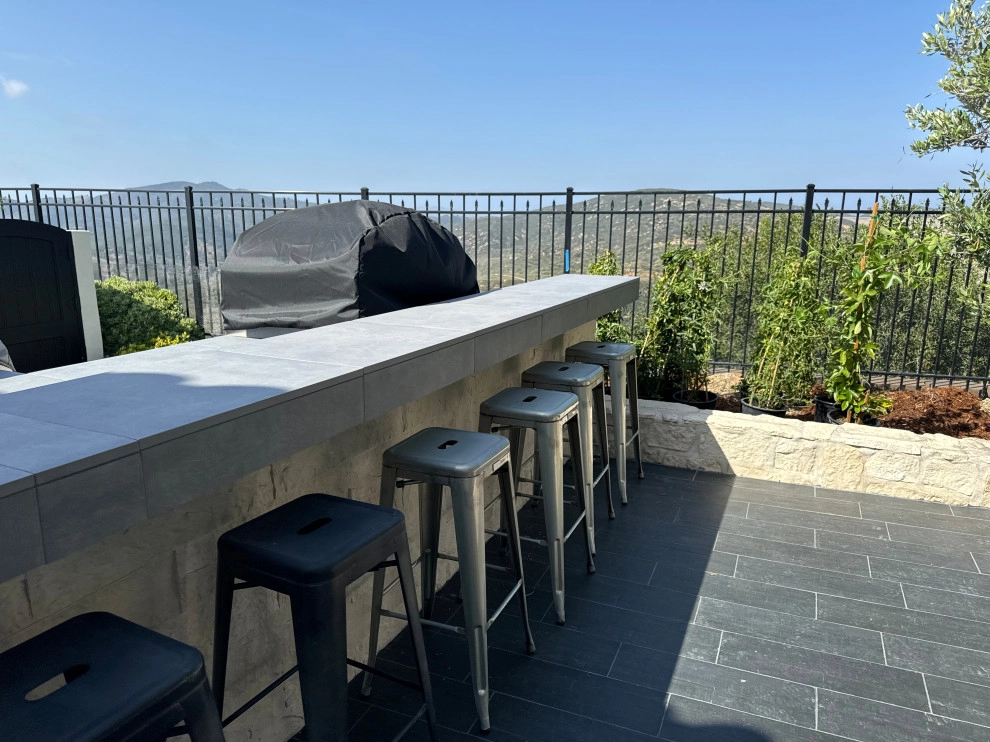 Pizza Oven , BBQ, Porcelain patios by Exterior Designs Landscape - Photo 3