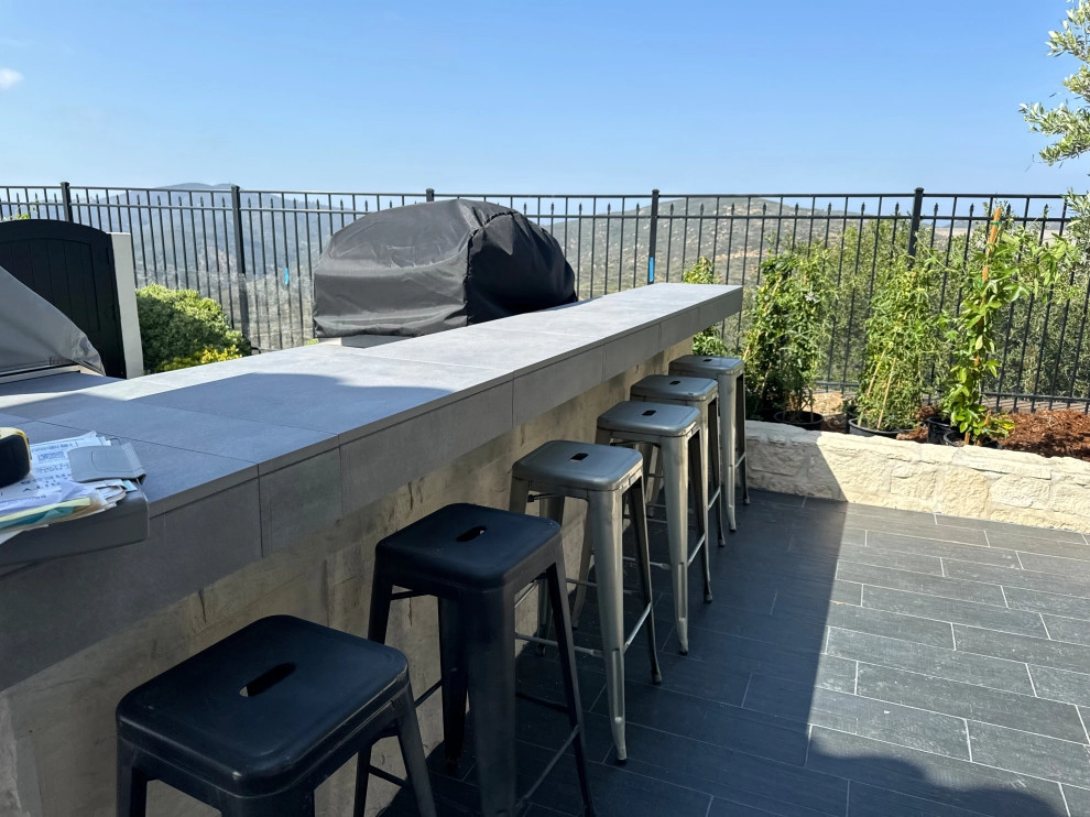 Pizza Oven , BBQ, Porcelain patios by Exterior Designs Landscape - Photo 7