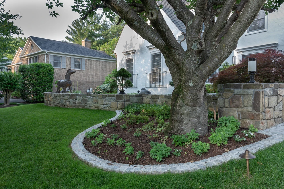 Driveway, Front Walkway, and Stone Wall Enhancement by Tiger Lily Landscapes, LLC - Photo 5