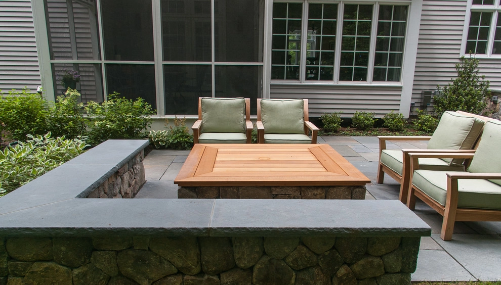 Woodland Fire Pit Patio by A Blade Of Grass - Photo 3