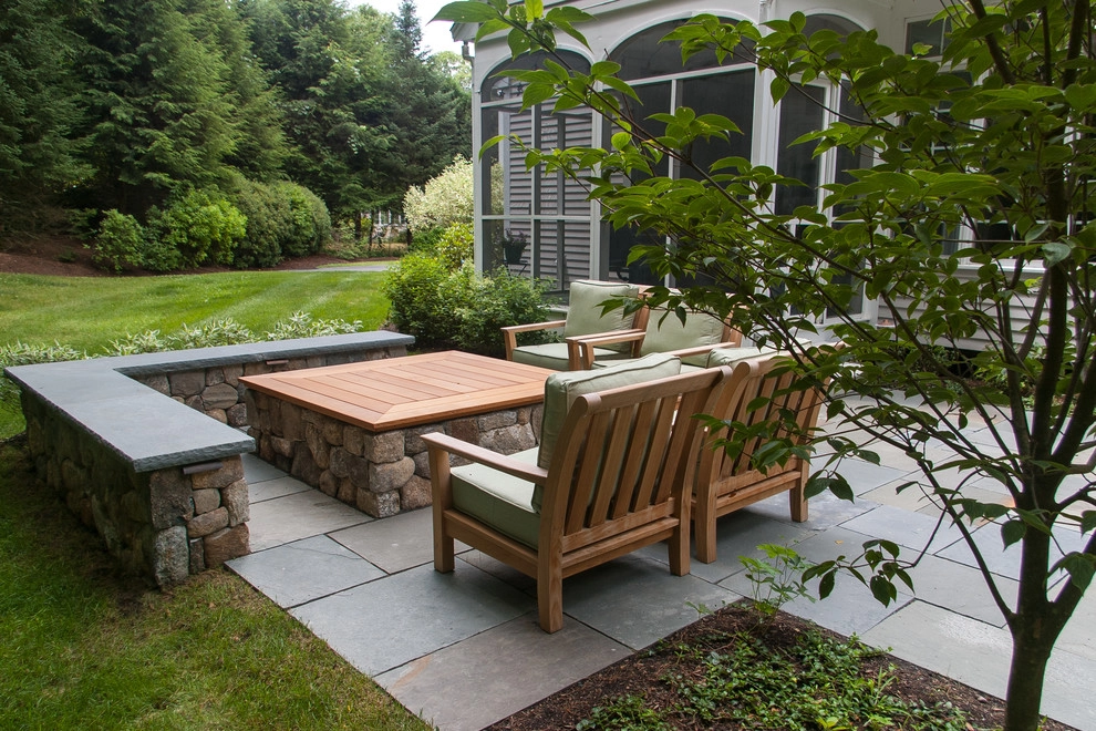 Woodland Fire Pit Patio by A Blade Of Grass - Photo 6