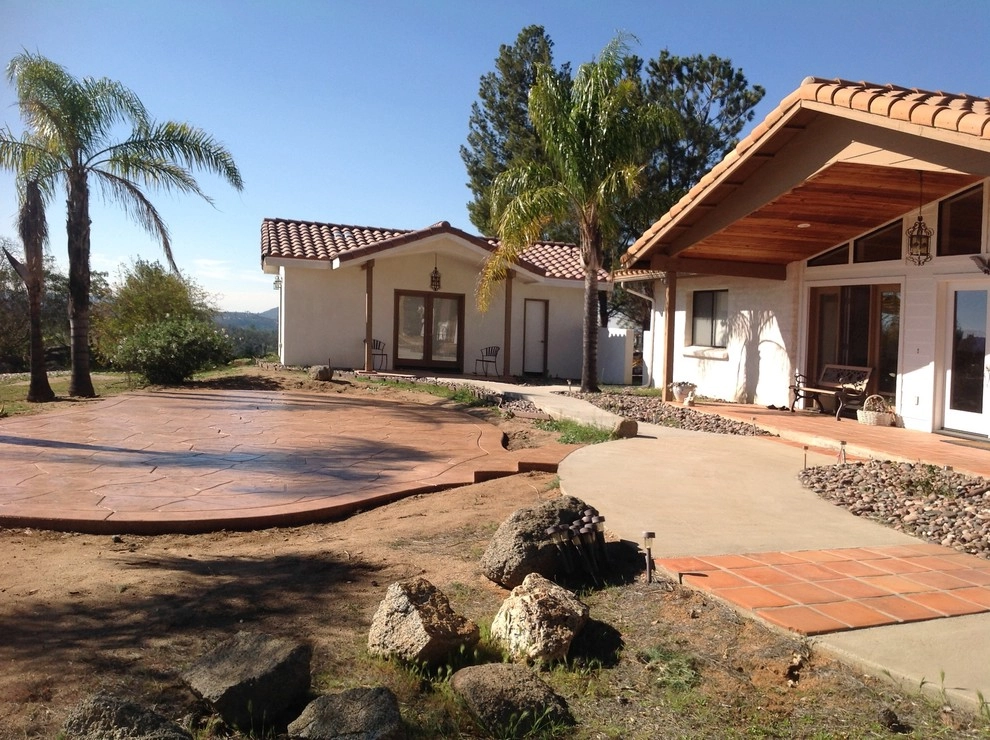 Gazebo & Concrete Patio: Valley Center, CA by Exterior Designs Landscape - Photo 4