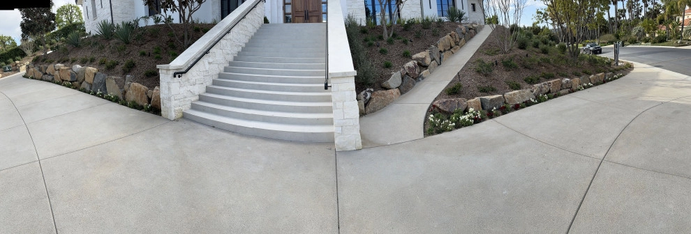 Porcelain Staircase @ Rancho Santa Fe, Ca by Exterior Designs Landscape - Photo 8