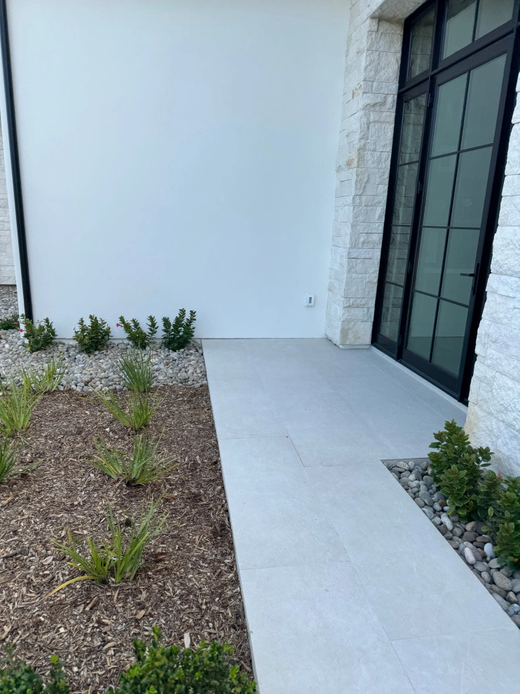 Porcelain Staircase @ Rancho Santa Fe, Ca by Exterior Designs Landscape - Photo 3