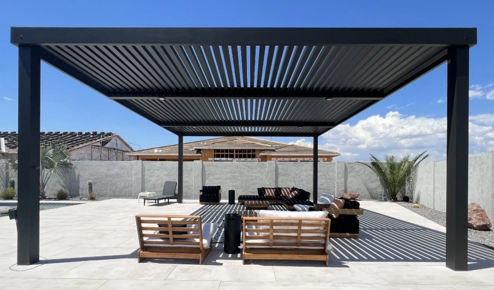 Falcon Landscapes Luxury 4K Extruded Pergolas by Falcon Landscapes Pavers & Masonry LLC - Photo 3