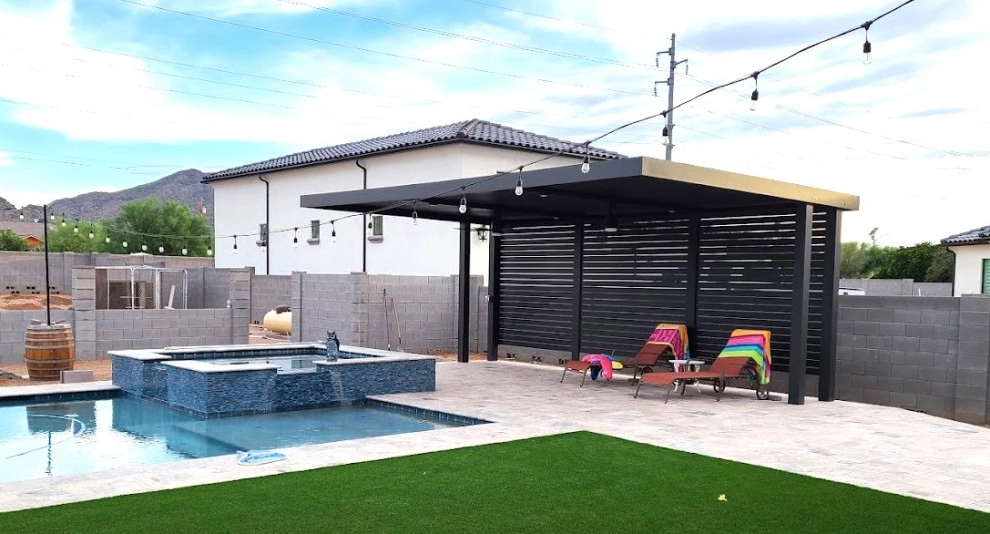 Falcon Landscapes Luxury 4K Extruded Pergolas by Falcon Landscapes Pavers & Masonry LLC - Photo 2