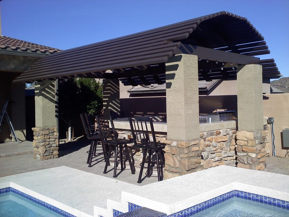Pergolas by Falcon Landscapes Pavers & Masonry LLC - Photo 5