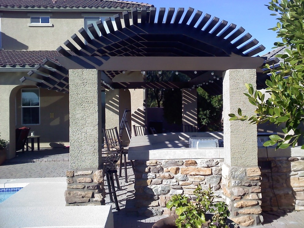 Pergolas by Falcon Landscapes Pavers & Masonry LLC - Photo 16