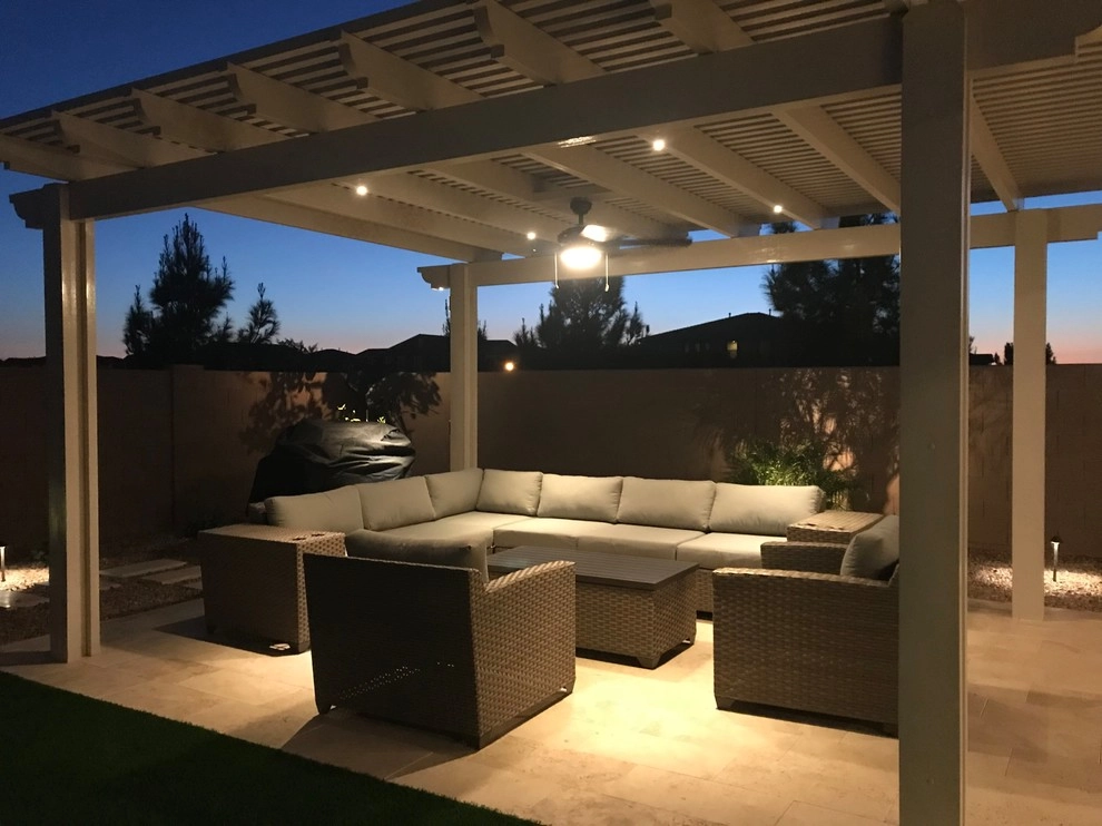 Pergolas by Falcon Landscapes Pavers & Masonry LLC - Photo 11