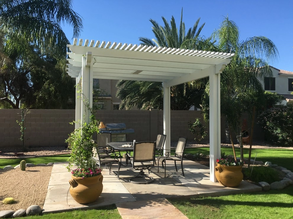 Pergolas by Falcon Landscapes Pavers & Masonry LLC - Photo 14