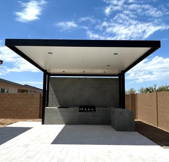 Falcon Landscapes Luxury 4K Extruded Pergolas by Falcon Landscapes Pavers & Masonry LLC - Photo 4