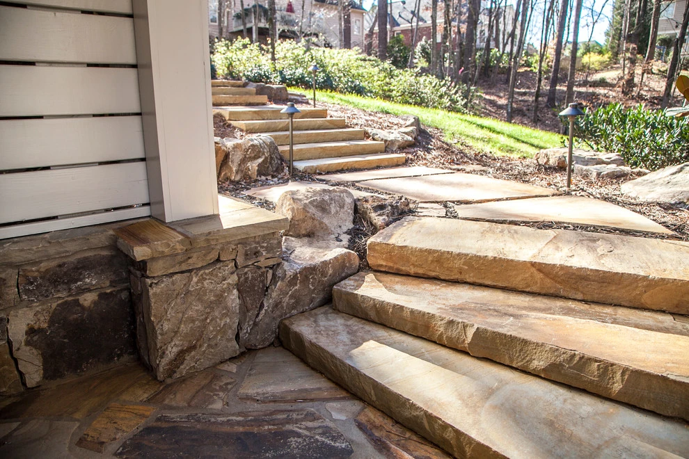 Stone Steps and Walkways by Vision Hardscapes Of Atlanta - Photo 8