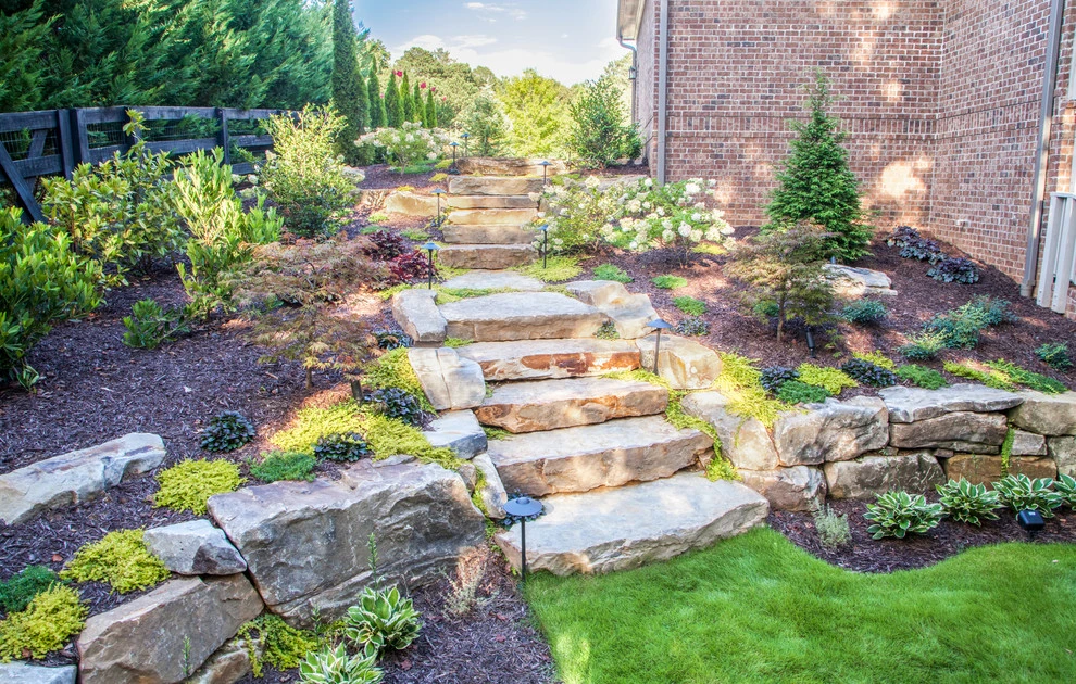 Stone Steps and Walkways by Vision Hardscapes Of Atlanta - Photo 20