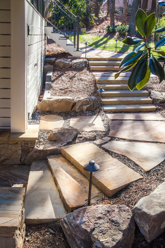 Stone Steps and Walkways by Vision Hardscapes Of Atlanta - Photo 12