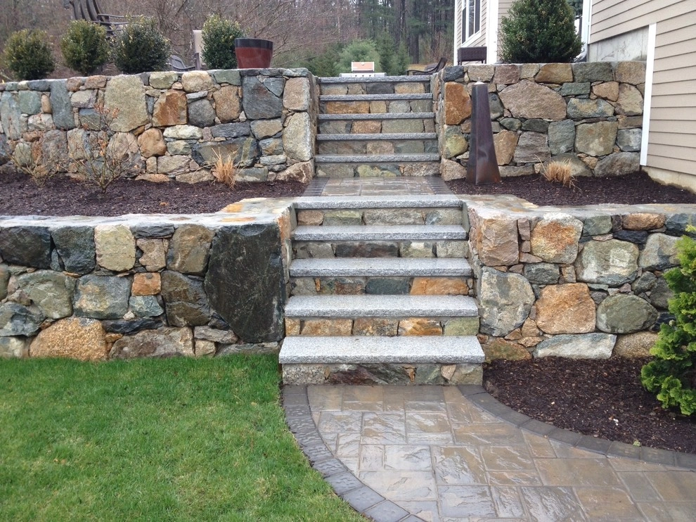 Walls & Walkways by Fasolino Landscape Design & Construction Inc. - Photo 6