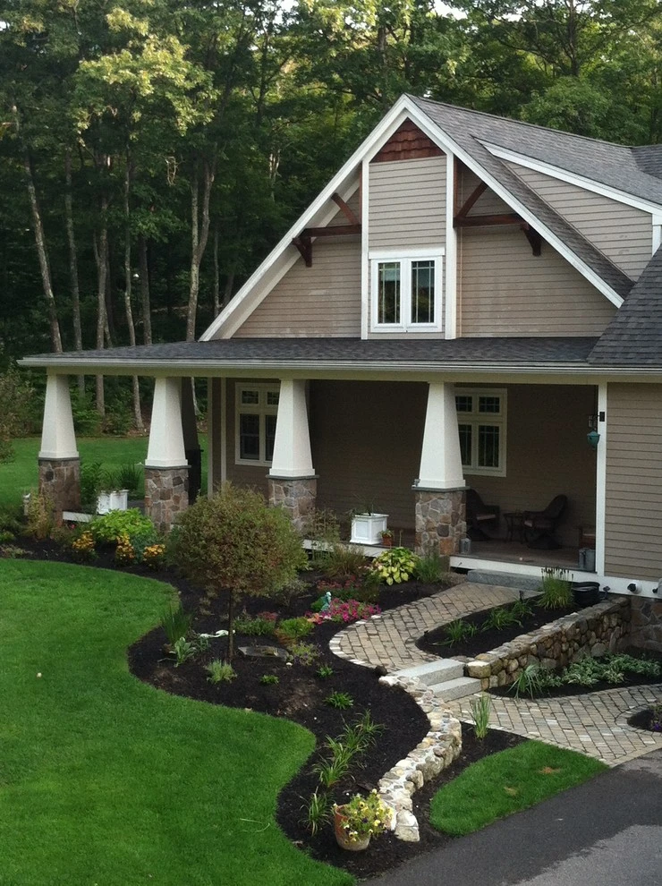 Front entrance by A Cut Above Landscaping Inc. - Photo 4