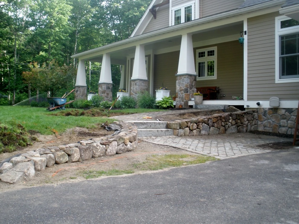Front entrance by A Cut Above Landscaping Inc. - Photo 2