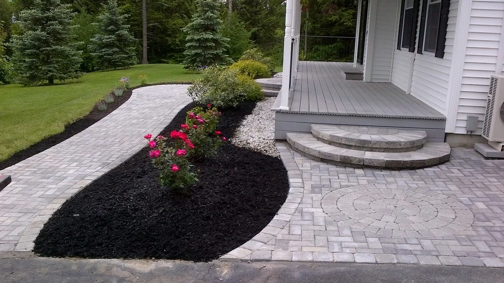 Sanbornton Walkway & steps by A Cut Above Landscaping Inc. - Photo 10