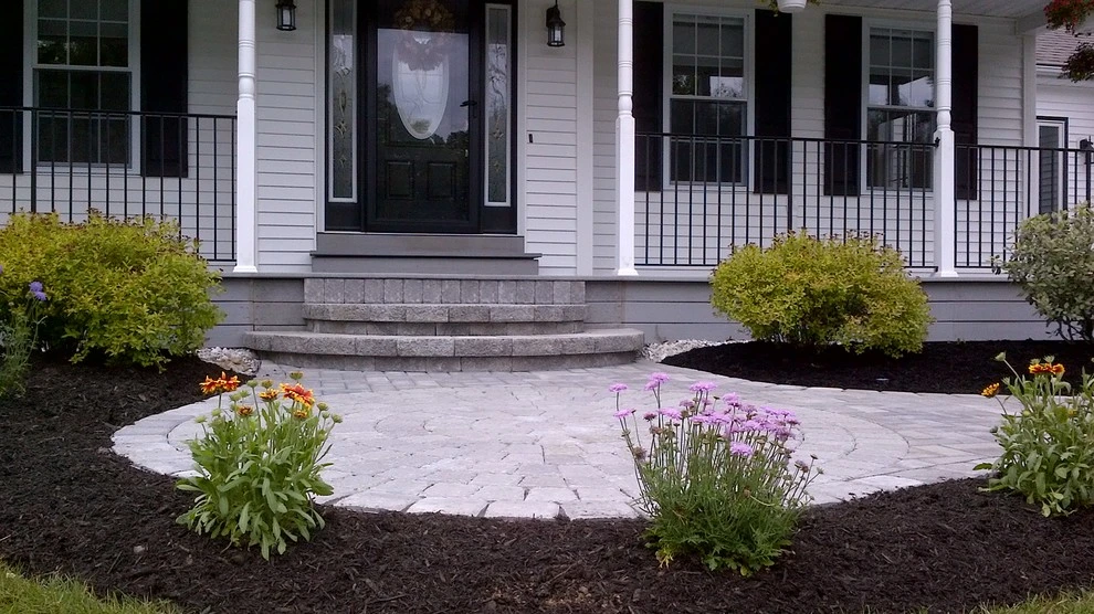 Sanbornton Walkway & steps by A Cut Above Landscaping Inc. - Photo 7