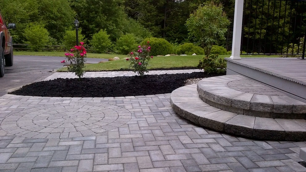 Sanbornton Walkway & steps by A Cut Above Landscaping Inc. - Photo 11
