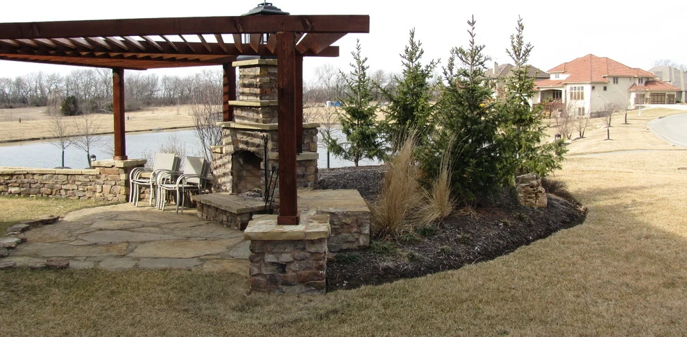 Outdoor room by Bear Landscape Inc. - Photo 7