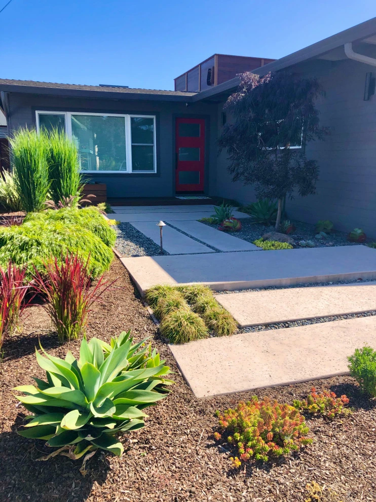 Mid-Century Modern Beach House by Wildflower Landscape Design At K&D Landscaping - Photo 5