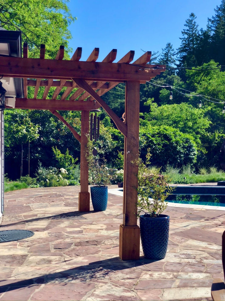 Updated Scotts Valley Estate by Wildflower Landscape Design At K&D Landscaping - Photo 4