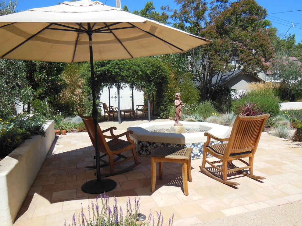 Sacramento Mediterranean Garden-Back Yard by Wildflower Landscape Design At K&D Landscaping - Photo 2