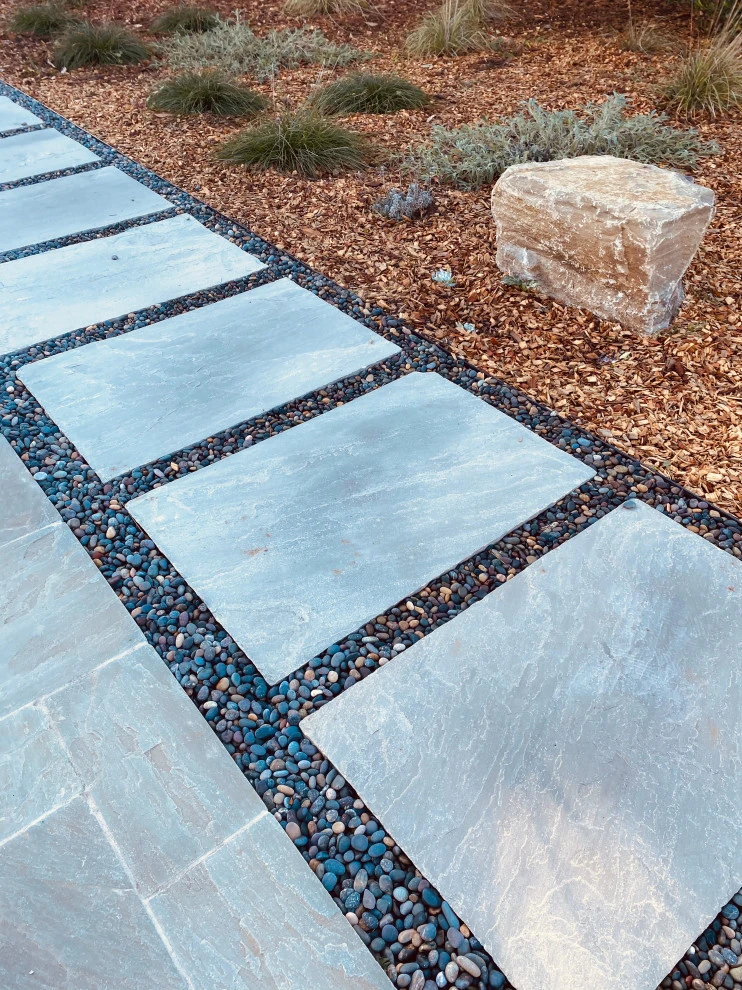 Modern California Native Garden by Wildflower Landscape Design At K&D Landscaping - Photo 10