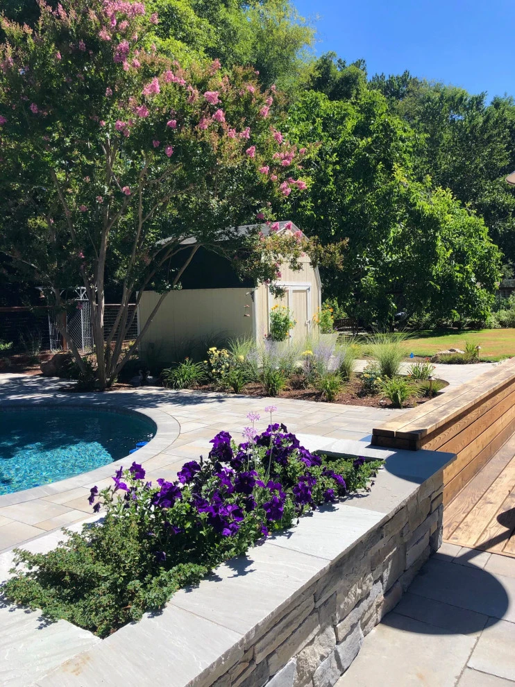 Backyard Retreat by Wildflower Landscape Design At K&D Landscaping - Photo 2