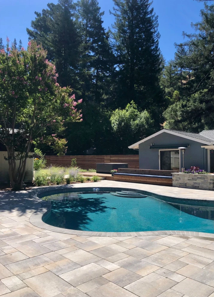 Backyard Retreat by Wildflower Landscape Design At K&D Landscaping - Photo 12