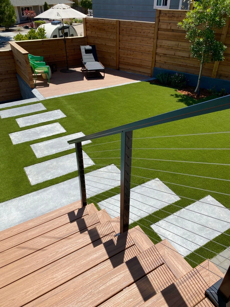 Modern Outdoor Living by Wildflower Landscape Design At K&D Landscaping - Photo 4