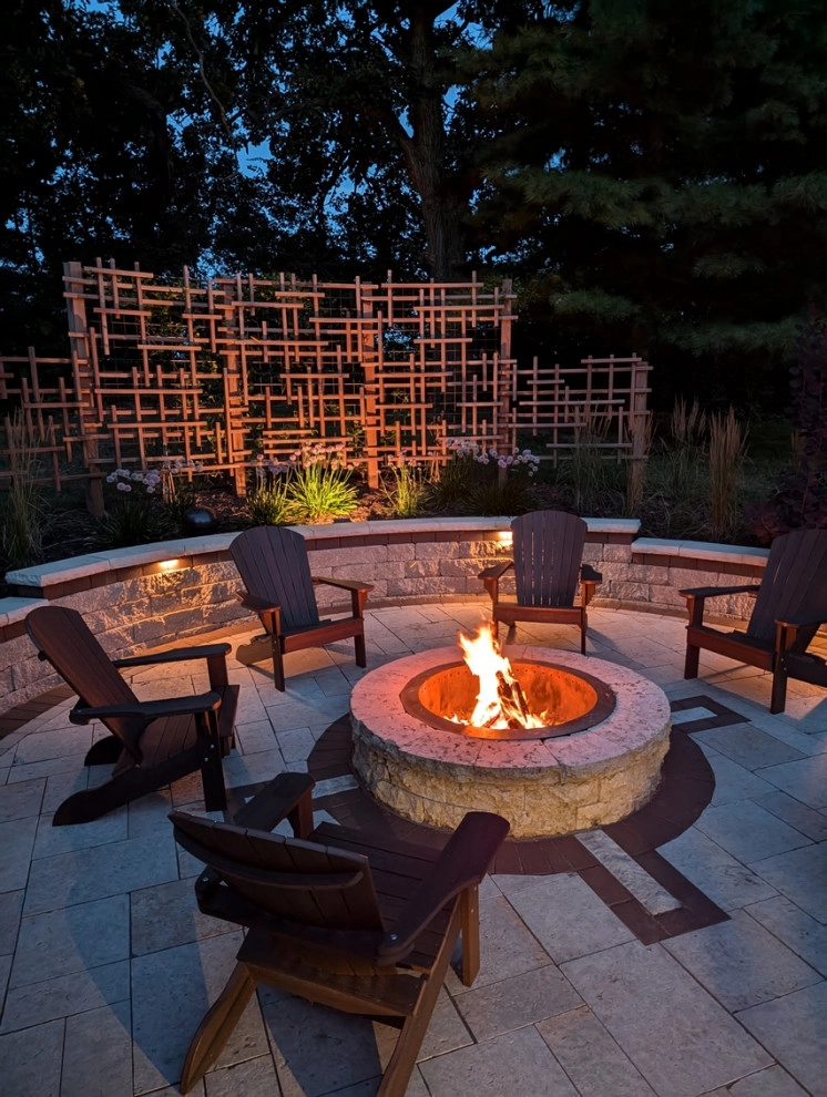 Firepit Focal Point by Four Of Six Landscape - Photo 6