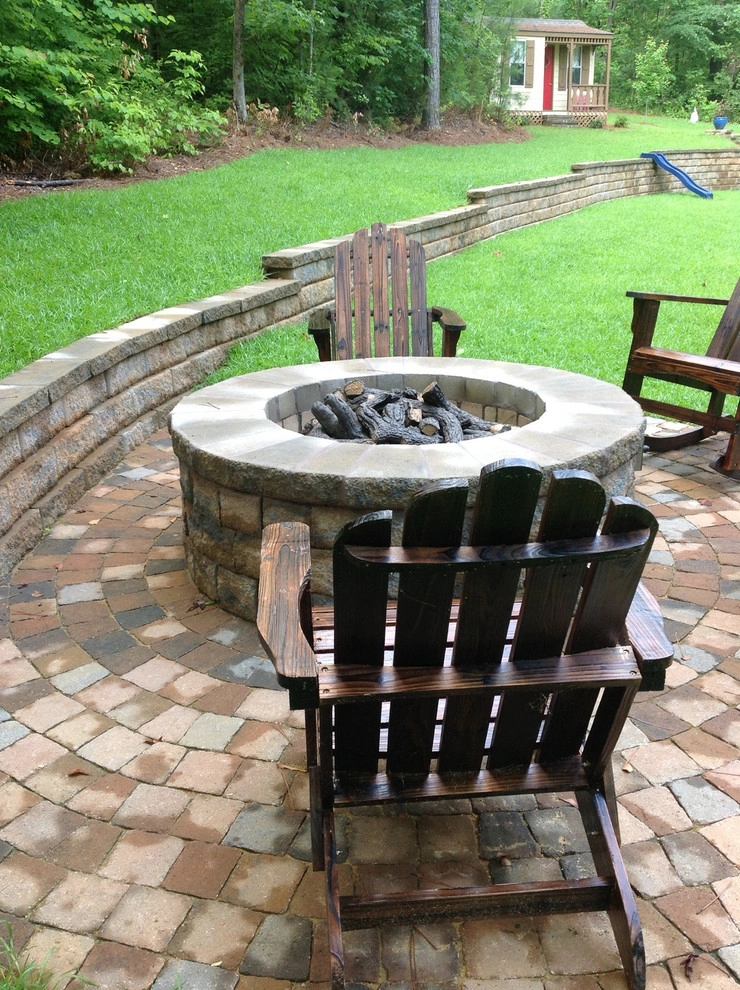 Belgard Outdoor Kitchen with Firepit by Four Seasons Of Georgia - Photo 4