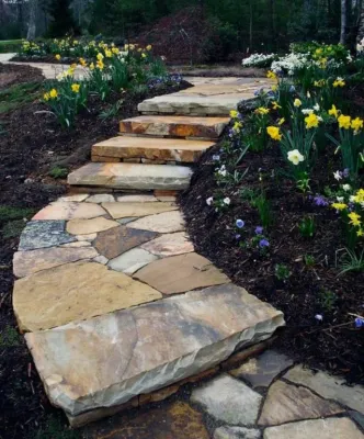 Walkways — Landscape Construction project by Chakur Design Group, LLC