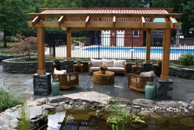 Custom Wood Work and Carpetry — Landscape Design project by G.A. Landscape Design And Associates, LLC.
