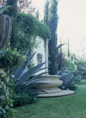 Spanish Colonial Revival Estate — Landscape Design project by Gabriela Yariv Landscape Design