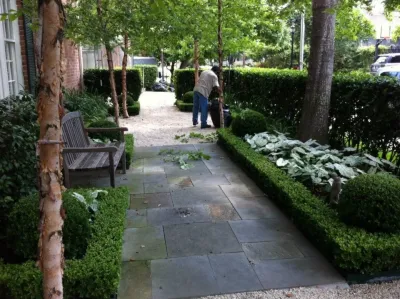 Hardscape Design — Landscape Design project by Gail Hartz & Associates in Houston