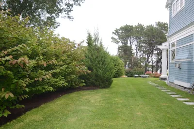 Integrating with the landscape — Landscape Construction project by CL Design & Landscape LLC in Kennebunkport