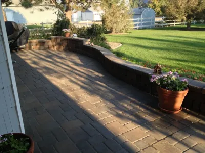 Our Work 1 — Landscape Construction project by ClearWater Landscape