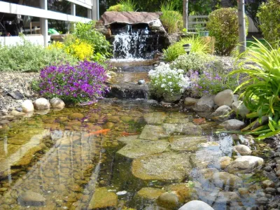 Water Feature — Landscape Construction project by ClearWater Landscape