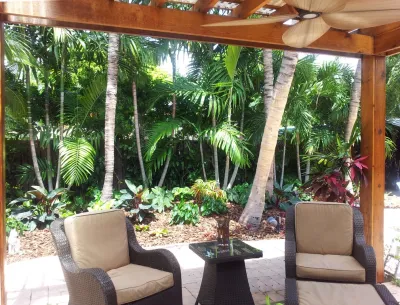 Tropical Paradise - Backyard Makeover — Landscape Design project by Gardening Angel in Fort Lauderdale