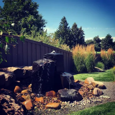 Water Features — Landscape Construction project by Diamond Lawns
