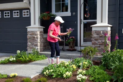 Betty's Entry Landscape — Landscape Design project by Gardens ALIVE Design in Duvall