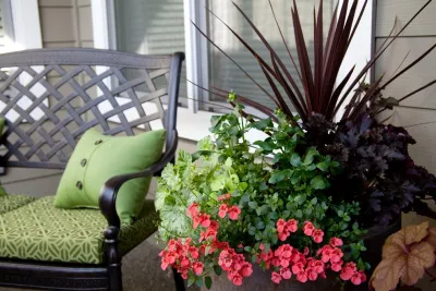 Sandy & Allen's Landscape, Fountain & Containers — Landscape Design project by Gardens ALIVE Design