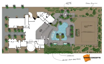 sketching — Landscape Design project by Garza Concepts in la Quinta