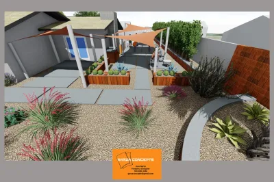 Casa Naranja — Landscape Design project by Garza Concepts