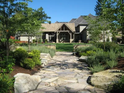 Estate Home — Landscape Design project by GCH Planning & Landscape Architecture
