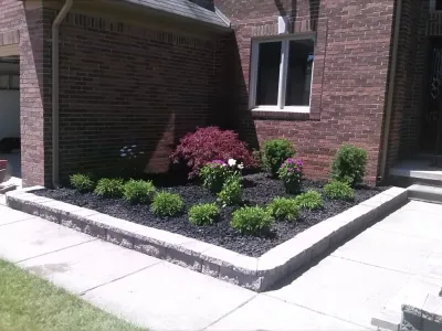 Bush Removal Turned Makeover — Landscape Construction project by Engineered Landscape